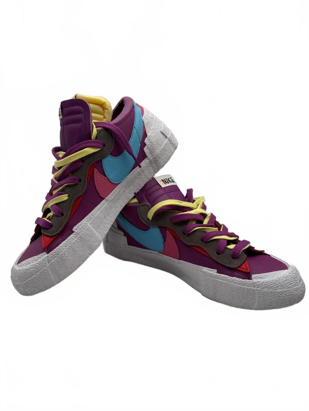 Nike Blazer Low Sacai Kaws Purple/Blue/Multi Sneakers Size 11